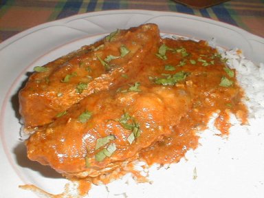 cari poisson  fish curry