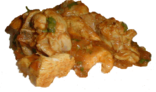chicken curry with prawns