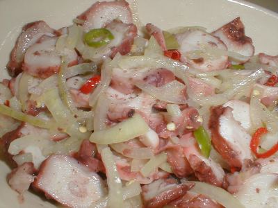 salade ourite  octopus salad
